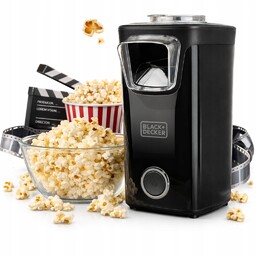 Maszyna Do Popcornu Urządzenie Maszynka Popcorn Maker Black+Decker