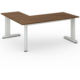 Biurko PRIMO FLEXIBLE 1800 x 1600 mm, orzech