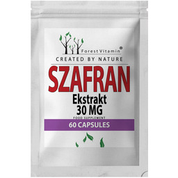 FOREST VITAMIN Szafran Ekstrakt 30mg 60caps