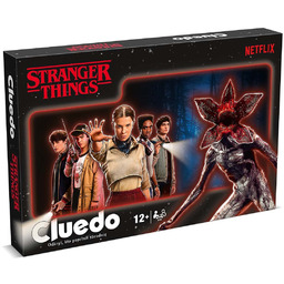 CLUEDO Stranger Things, gra logiczna, Winning Moves
