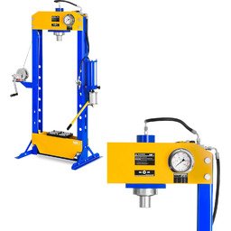 Prasa hydrauliczno pneumatyczna warsztatowa 50T 624 bar MSW