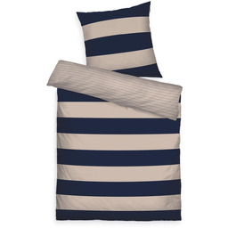 Herding TOM TAILOR Bettwäsche Bold Stripes Dark Navy