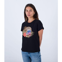 Hurley Leopard Classic tee Koszulka Damska