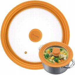 Tescoma Pokrywa Sylikonowa Na Garnki Patelnie 3w1 28/30/32cm