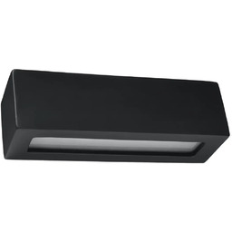 Kinkiet ceramiczny VEGA czarny SL.0878 - Sollux