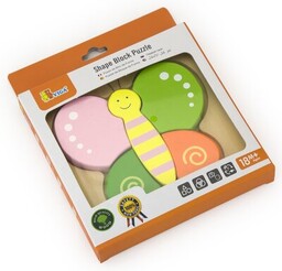 VIGA Puzzle Pierwsze puzzle maluszka Motyl 50170 (5