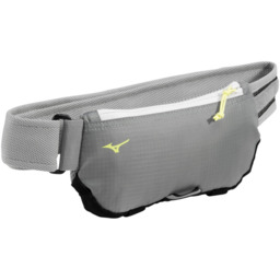 Mizuno Pas biodrowy Waist Pouch CR Szary/Limonkowy