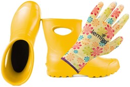 Lemigo Garden 752 Gumowce Damskie Kalosze Z Pianki