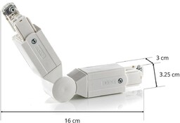 GLOBAL Złącze kątowe do szyny prądowej HV Noa,