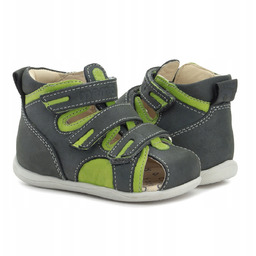 Sandały zdrowotne Memo Bambi 1DA zabudowane. Buty Memo