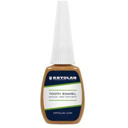 Kryolan Tooth Enamel, lakier do zębów, 12ml, Nicotine