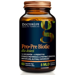 Suplement diety, Doctor Life, Pro+Pre biotic dla dzieci