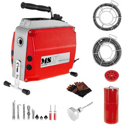 Elektryczna maszyna przepychacz udrażniacz do rur śr. 20