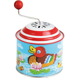 Bolz 52761 Muzyczna puszka z małym kaczkiem, ok.