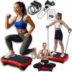 Platforma Wibracyjna Masażer Antycellulitowy Maszyna Trening Ciała Vibro