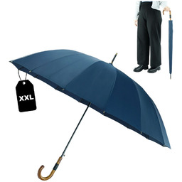 Parasol przeciwdeszczowy składany bardzo duży 120 cm XXL,