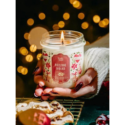 Woskiknot świeca sojowa Pieczone Jabłko 300ml