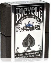 Karty do gry Bicycle Prestige Rider Back plastik