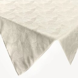 EUROFIRANY Obrus Isla 140 x 260 cm Kremowo-biały