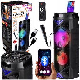 Przenośny głośnik Bluetooth 5.0 Media-Tech Funbox Keg Pro