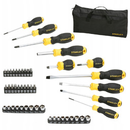 Wkrętaki bity Ph Pz Torx nasadki 48el. torba