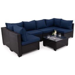 Zestaw mebli ogrodowych ALVANI HK dla 6 osób,