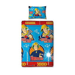 Pościel komplet pościeli Strażak Sam Fireman 140cm