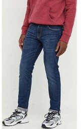 Superdry jeansy męskie kolor granatowy