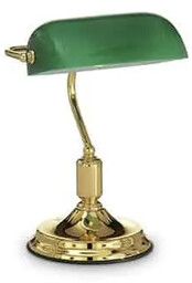 Lampa stołowa LAWYER TL1 OTTONE 013657 - Ideal