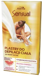 JOANNA_Sensual plastry do depilacji ciała z ekstraktem
