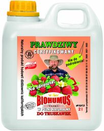 Nawóz BIOHUMUS do truskawek i poziomek 2l (koncentrat)
