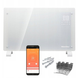 Grzejnik Elektryczny Szklany EGW-20 2KW WARMTEC WiFi