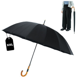 Parasol przeciwdeszczowy składany bardzo duży 120 cm XXL,