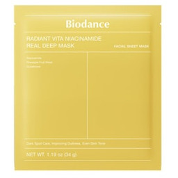 Biodance Radiant Vita Niacinamide Real Deep Mask Maseczka