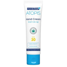 Novaclear Atopis Krem do rąk z olejem konopnym