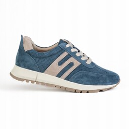 Sportowe damskie sneakersy GOODIN GD-XW-1054 skóra zamsz ażurek
