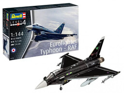 Revell, Model Plastikowy, Samolot Eurofighter Typhoon Raf, 1/144