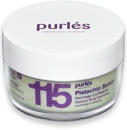 Purles, Glamour Body Ceremony 115, kremowy peeling pistacjowy,