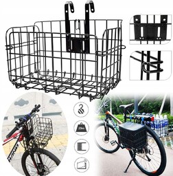 Kosz Rowerowy Z Przodu Składana Rama Roweru Górskiego