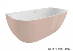 POLIMAT 00480 Wanna wolnostojąca przyścienna RISA 160 cm