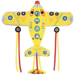Duży latawiec Samolot DJ02161-Djeco, zabawy w plenerze