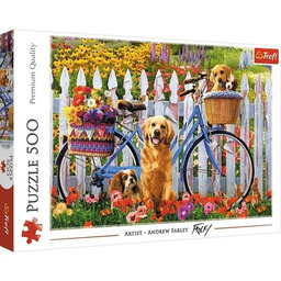 TREFL Puzzle Pieska przygoda 37450 (500 elementów) Zyskaj