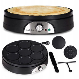 Elektryczna naleśnikarka dwustronna patelnia do naleśników i pankejków