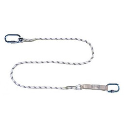 Linka bezpieczeństwa 2 m z karabińczykami