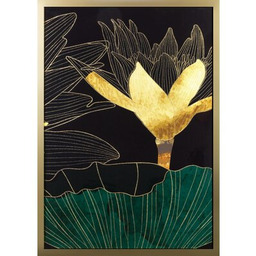 EUROFIRANY Obraz 484C 53 x 73 cm Zielony