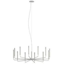 Lampa wisząca ORTO XII B czarna biała 11465