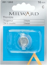 MILWARD Naparstek, srebrny, 16 mm