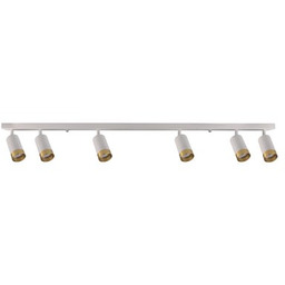GOLDLUX Lampa sufitowa Arras 6 323637 Biało-złoty