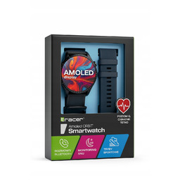 Smartwatch Tracer Amoled Orbit 2 paski w zestawie
