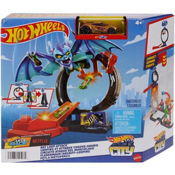Hot Wheels Tor City Pętla nietoperza HTN78